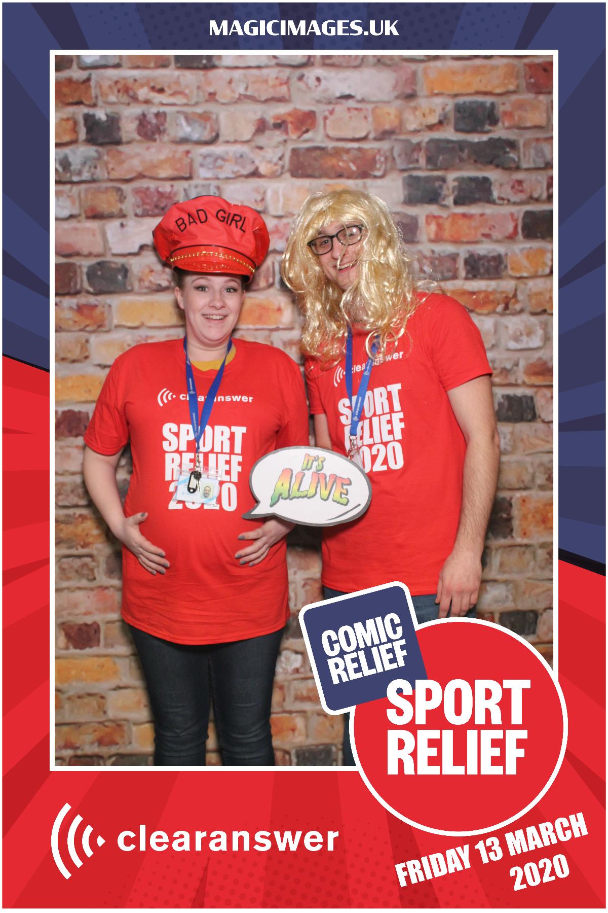 Clear Answer Sport Relief | View more photos from the event at gallery.magicimages.uk/u/MagicImages/Clear-Answer-Sport-Relief